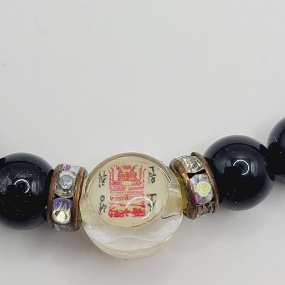 Bracelet Lot Enchant Silver Charm Resin Bead Tree Of Life and Magnet Closures - Picture 3 of 9